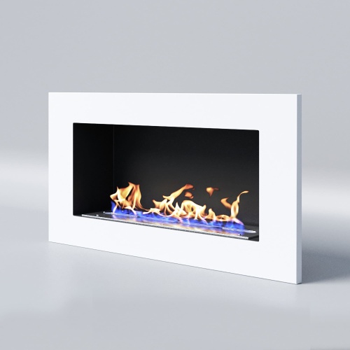 Биокамин "Русский огонь" Блонд 800V встраиваемый с защитным и декоративным стеклом