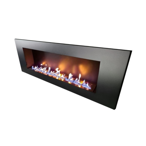 Биокамин "Русский огонь" Лофт 1500V встраиваемый с декоративным стеклом (стемалитом)