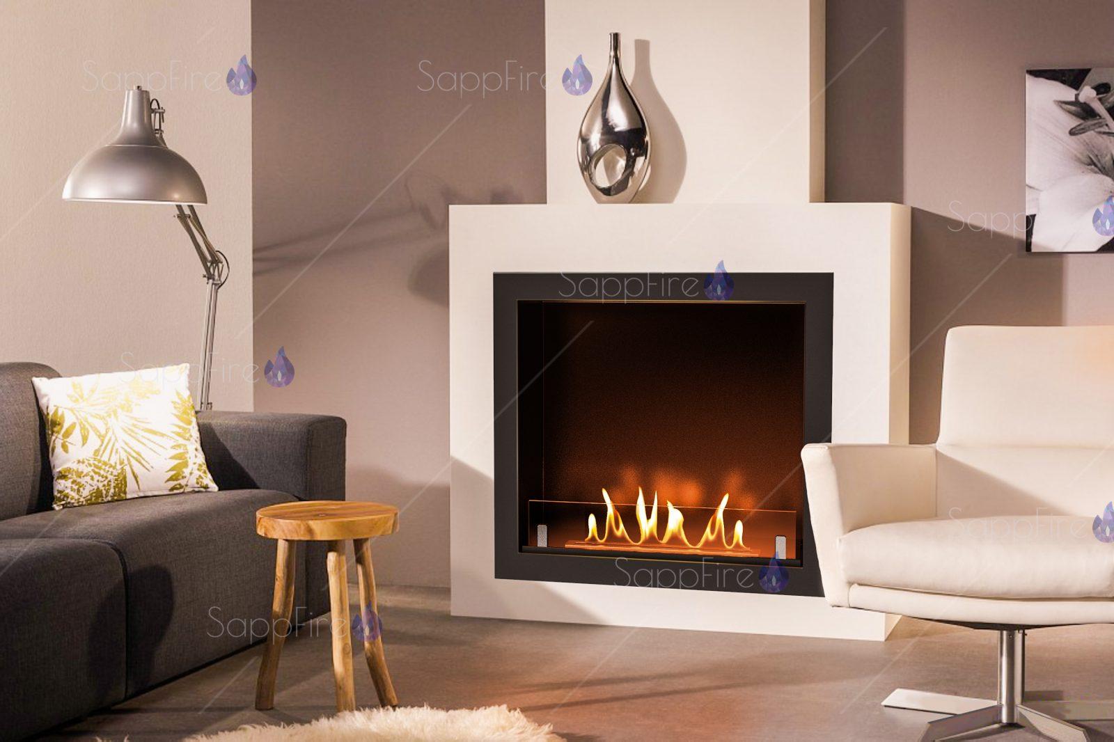 Премиальная Каминная вставка 500 Gold для встраивания в портал (SappFire) по цене 53 200 руб.