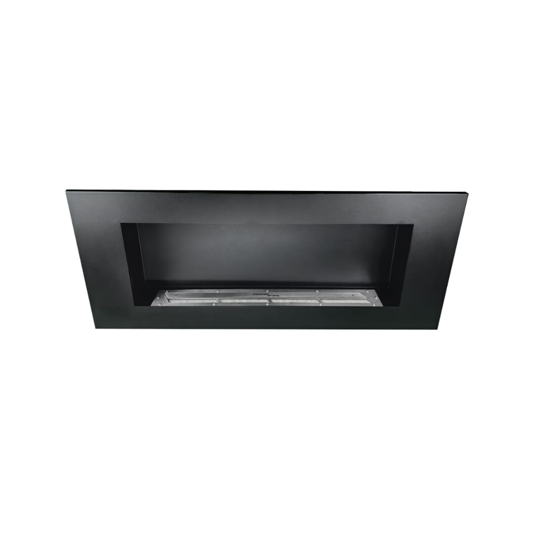 Биокамин "Русский огонь" Лофт 1100V встраиваемый с декоративным стеклом (стемалитом) по цене 31 700 руб.