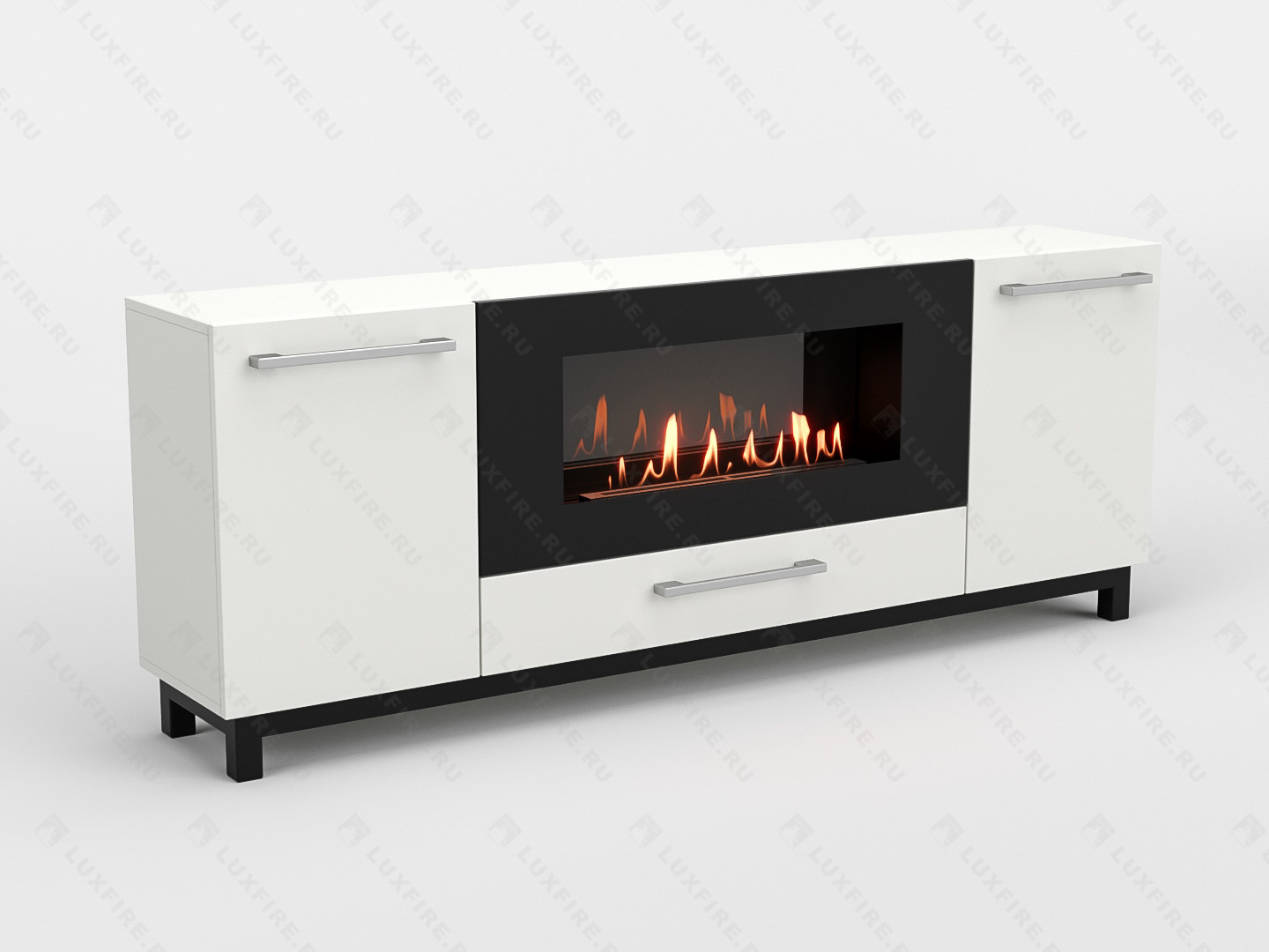 Тумба ТВ Lux Fire "Амур" напольная 1700 матовая, белая с биокамином 900 Тумба ТВ Lux Fire "Амур" напольная 1700 матовая, белая с биокамином 900 по цене 96 124 руб.