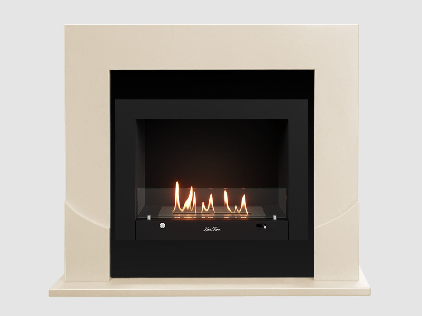 Каминный портал МДФ "Ассен 1110" с биокамином Lux Fire "Фаер Бокс 3 - 25.5" (бежевый) Каминный портал МДФ "Ассен 1110" с биокамином Lux Fire "Фаер Бокс 3 - 25.5" (бежевый) по цене 88 500 руб.
