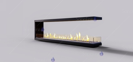 Встраиваемый биокамин / торцевой сквозной очаг 2000 (SappFire) Встраиваемый биокамин / торцевой сквозной очаг 2000 (SappFire) по цене 90 400 руб.