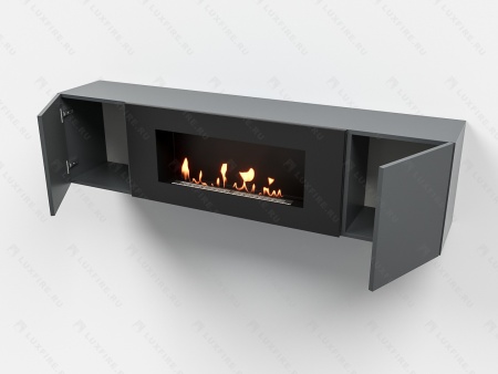 Тумба универсальная Lux Fire "Байкал" 1600, графит, с биокамином 900 Тумба универсальная Lux Fire "Байкал" 1600, графит, с биокамином 900 по цене 73 854 руб.