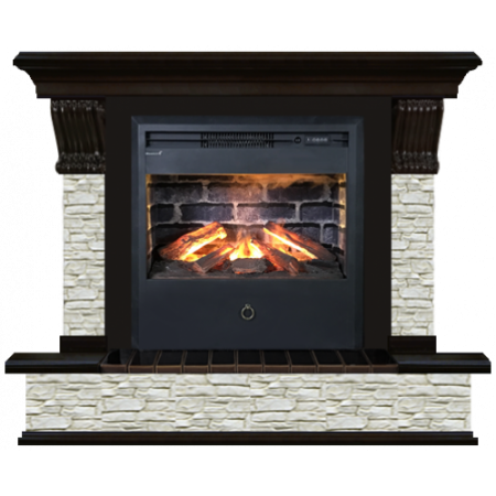 Панорама грот однотонный (венге)+Samba 3D