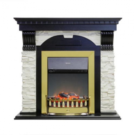 Dublin арочный сланец белый (венге)+Lydon Brass Dublin арочный сланец белый (венге)+Lydon Brass