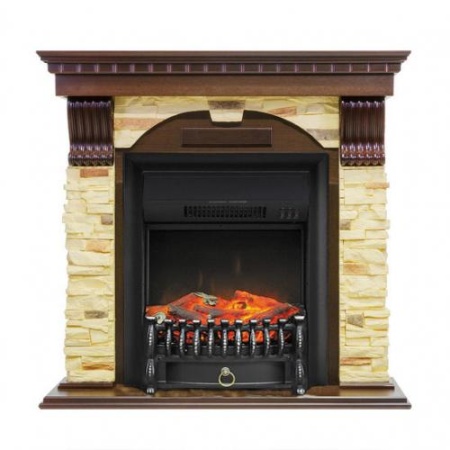 Dublin арочный сланец (темный дуб)+Fobos FX Black