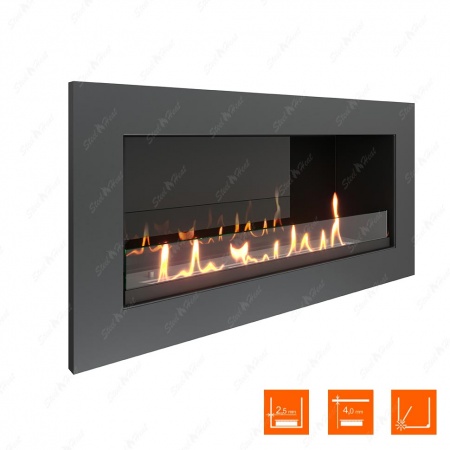 Биокамин SteelHeat ONE 800 XL стекло + стемалит Биокамин SteelHeat ONE 800 XL стекло + стемалит по цене 38 496 руб.